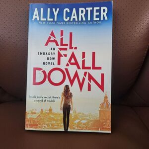 All Fall Down Ally Carter PB Embassy Row Book 1 YA Mystery Thriller Novel